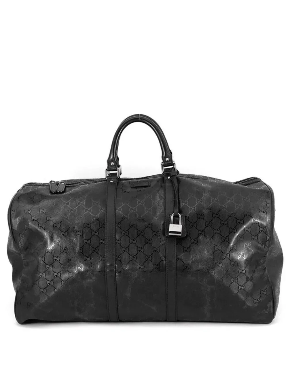 Gucci Boston Bag GG Supreme Black